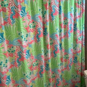 Lilly Pulitzer shower curtain